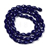 Opaque Solid Color Beads Strands EGLA-N013-P4mm-D03-2