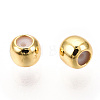 Brass Beads KK-ZX024-48B-G-NF-2