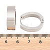 201 Stainless Steel Hoop Earrings EJEW-T056-03P-05-5