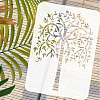 Plastic Drawing Painting Stencils Templates DIY-WH0396-225-3