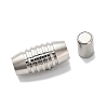 304 Stainless Steel Magnetic Clasps STAS-K296-03A-P-2