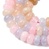 Natural White Jade Beads Strands G-E507-01-08-4