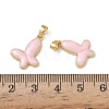 Brass Enamel Pendants KK-F924-16B-G01-3