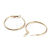 Ring 304 Stainless Steel Hoop Earrings for Women Men EJEW-B049-02D-G-2