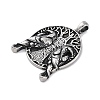 304 Stainless Steel Pendants STAS-Q339-03A-AS-2