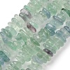 Natural Green Fluorite Beads Strands G-Z155-B02-01-2