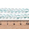 Baking Paint Transparent Glass Beads Strands DGLA-N011-6mm-05-4