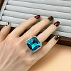Acrylic & Resin Finger Rings WGB781E-01-1