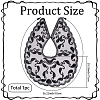 Polyester with Plastic Sequin Shawls AJEW-BM0001-60B-2