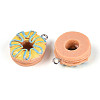 Opaque Resin Pendants RESI-N050-26P-2