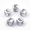 Plated Acrylic Beads X1-PB43C9308-E-1
