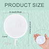 Polyester Foldable Flying Disc Fans AJEW-WH0752-538F-2