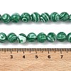 Synthetic Malachite Beads Strands G-I199-32-8mm-L-2