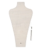 Vase Shaped MDF & Iron Pendant Necklace Jewely Display Stands NDIS-G008-01A-02-2