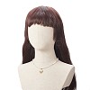 Natural White Moonstone Beaded Necklaces NJEW-JN04226-03-5