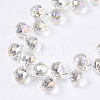 Transparent Glass Beads Strands GLAA-T006-14E-3