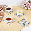 Polyester Coaster AJEW-WH0609-829-4
