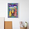 Religion Human Pattern DIY Diamond Painting Kits DIAM-PW0010-49A-20-1