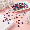 650 Pcs 13 Colors Aluminum Cabochons MRMJ-FW0001-01B-5