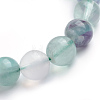 Natural Fluorite Stretch Bracelets X-BJEW-E373-10mm-10-2