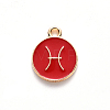 Alloy Enamel Pendants LS-ENAM-S124-01A-07H-2