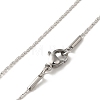 Trendy Unisex 304 Stainless Steel Coreana Chain Necklaces NJEW-L043-51P-3