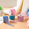  20 Yards 4 Colors Flat Cotton Lace Ribbon OCOR-TA0001-56A-11