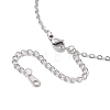 Natural Amethyst/Rose Quartz/Tiger Eye/Amazonite/Sodalite Faceted Round Pendant Necklaces NJEW-JN05133-01-6