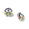 Baking Paint Glass Beads LAMP-D004-04E-3