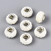 Opaque Resin European Beads RESI-T057-29M-1