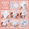 Square Paper Wedding Candy Storage Boxes with Ribbon LS-AJEW-WH0609-744D-3