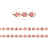 Golden Brass Enamel Link Chains CHC-H103-06C-G-2