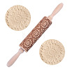 Wooden Rolling Pin AJEW-WH0609-909A-1