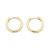 Brass Huggie Hoop Earrings EJEW-I289-22B-G-1