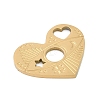 304 Stainless Steel Charms STAS-I325-136F-G-2
