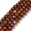 Natural Carnelian Beads Strands G-E571-10A-1