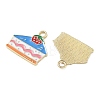 Alloy Enamel Pendants AL-CBA4666-02J-2