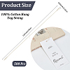 500Pcs Cotton Hang Tag Fasteners ODIS-CY0001-01C-2