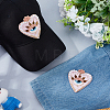 2Pcs Cloth Computerized Embroidery  Sew on Patches PATC-FH0001-39A-4