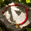 304 Stainless Steel Charm Bracelets PB8493-2-2