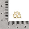 Brass M-Hook Clasps KK-CBA0DF0-14D-G-3