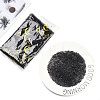 Glow in the Dark Luminous Transparent 8/0 Glass Seed Beads SEED-YWC0001-01A-2