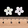 UV Plating Opaque Acrylic Bead Cap OACR-K001-40A-3