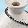 Synthetic Hematite Stretch Bracelets BJEW-P0131-011-4