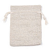 Cotton Cloth Packing Pouches Drawstring Bags ABAG-R011-9X12-01-1