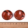 Natural Red Jasper Thumb Worry Stone G-Q602-12D-3