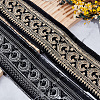 5Yards Vintage Jacquard Polyester Ribbon SRIB-CY0001-44-4