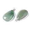 Natural Green Aventurine Pendants G-S356-14C-3