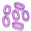 Imitation Jelly Acrylic Linking Rings X-OACR-S036-006A-F03-3