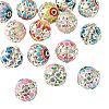 15Pcs Brass Enamel Beads KK-TA0009-20P-3
